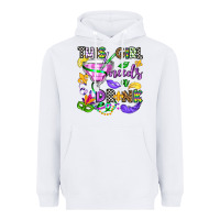 White this girl needs a drink Heavyweight Hoodie - OliviaCreatesArt
