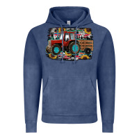 Vintage Denim western tracktor Vintage Hoodie - RanaPortraitStore