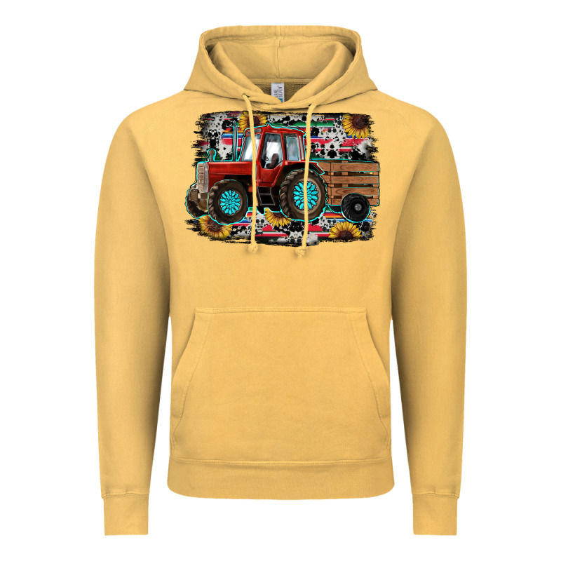 Western Tracktor Vintage Hoodie by RanaPortraitStore | Teevron