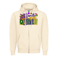 Sandshell mardi gras queen Zipper Hoodie - CowGirlArtShop