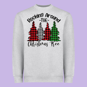 Rocking Around The Christmas Tree Heavyweight Sweatshirt Designed By Bettercallsaul