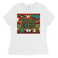 Wild Chıld Aztec Gemstone And Cactus Ladies Tee | Teevron
