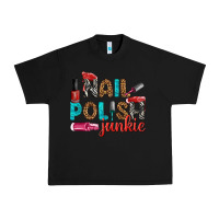 Black nail polish junkie bbs Urban Heavy Tee - BundleAndBundleShop