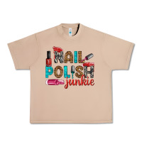 Burro nail polish junkie bbs Urban Heavy Tee - BundleAndBundleShop