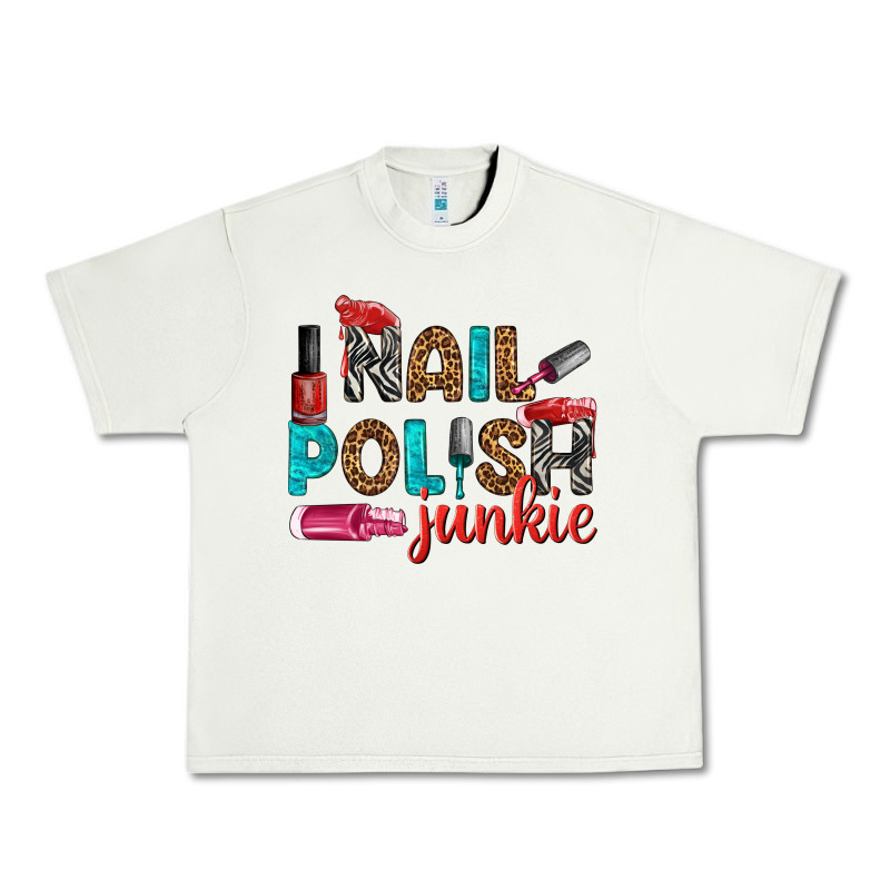 Nail Polish Junkie Bbs Urban Heavy Tee by BundleAndBundleShop | Teevron
