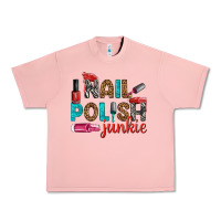 Salmon nail polish junkie bbs Urban Heavy Tee - BundleAndBundleShop
