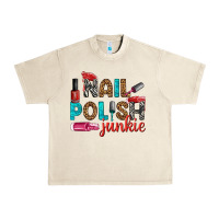 Sandshell nail polish junkie bbs Urban Heavy Tee - BundleAndBundleShop