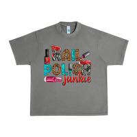 Tornado nail polish junkie bbs Urban Heavy Tee - BundleAndBundleShop