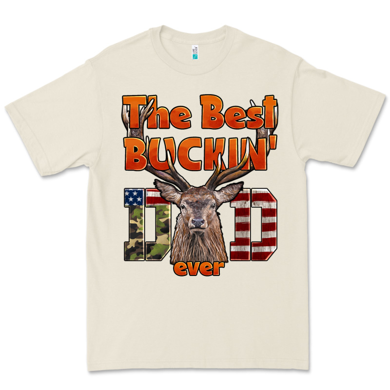 The Best Bucking Dad Ever Premium Tee by LillyAllenDesigns | Teevron
