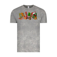 Cloud Rock Personalized Christmas Themed Vintage Tee - NancyCooperArtShop