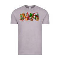 Vintage Zinc Personalized Christmas Themed Vintage Tee - NancyCooperArtShop