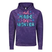 Cloud Purple not made for winter Vintage Hoodie - MaliasSmallBusiness