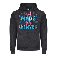 Vintage Black not made for winter Vintage Hoodie - MaliasSmallBusiness