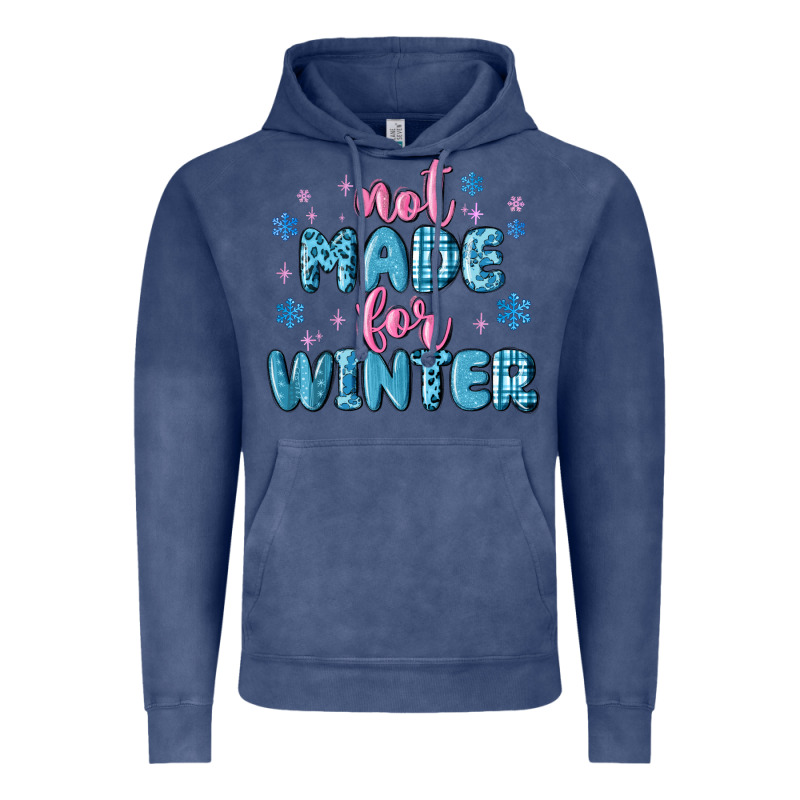 Not Made For Winter Vintage Hoodie by MaliasSmallBusiness | Teevron