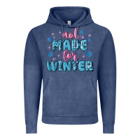 Vintage Denim not made for winter Vintage Hoodie - MaliasSmallBusiness
