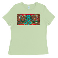 Matcha mom life license plate Ladies Tee - Artiststas