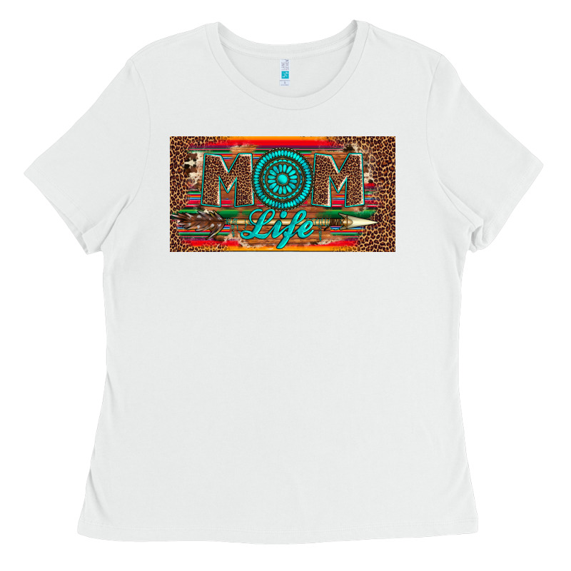 Mom Life License Plate Ladies Tee by Artiststas | Teevron