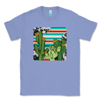 Colony Blue cactus cowhide coaster Classic Tee - JahusDesignShop