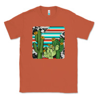 Copper cactus cowhide coaster Classic Tee - JahusDesignShop