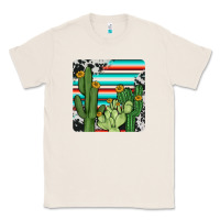 Natural cactus cowhide coaster Classic Tee - JahusDesignShop