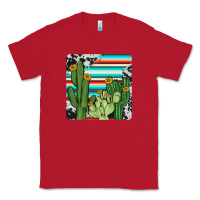 Red cactus cowhide coaster Classic Tee - JahusDesignShop