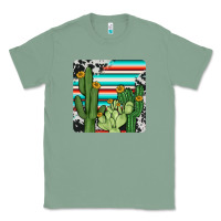 Sage cactus cowhide coaster Classic Tee - JahusDesignShop