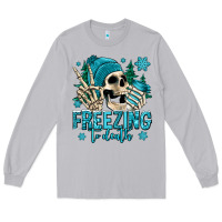 Moon Dust freezing to death winter skull Long Sleeve Tee - Jasminsmagicworld