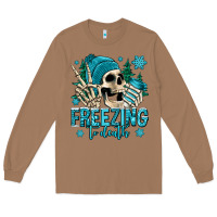 Toasted Coconut freezing to death winter skull Long Sleeve Tee - Jasminsmagicworld