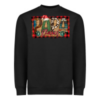 Black Papa Claus Beard Papa Claus Christmas Heavyweight Sweatshirt - Bettercallsaul