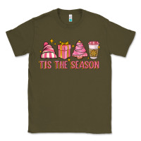 Army Green tis the season Classic Tee - MaliasSmallBusiness
