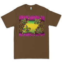Cacao mardi gras  leopard pink glitter Premium Tee - BarkalooDesign