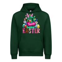 Forest Green Easter Urban Hoodie - CowhideDigitalArt