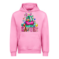 Fuchsia Pink Easter Urban Hoodie - CowhideDigitalArt
