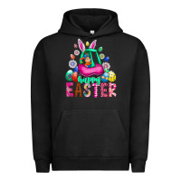 Pigment Black Easter Urban Hoodie - CowhideDigitalArt