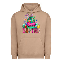 Pigment Burro Easter Urban Hoodie - CowhideDigitalArt