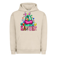 Pigment French Oak Easter Urban Hoodie - CowhideDigitalArt