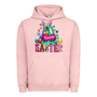 Pigment Salmon Easter Urban Hoodie - CowhideDigitalArt