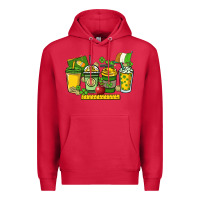 Cardinal St. Patrick's Day Teacher coffee cups Premium Hoodie - HowdyJamesFarm