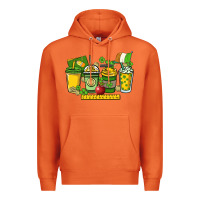 Carrot St. Patrick's Day Teacher coffee cups Premium Hoodie - HowdyJamesFarm