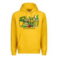 Lemon St. Patrick's Day Teacher coffee cups Premium Hoodie - HowdyJamesFarm