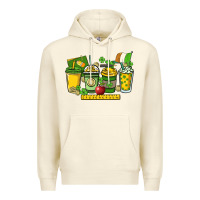 Sandshell St. Patrick's Day Teacher coffee cups Premium Hoodie - HowdyJamesFarm