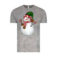 Cloud Rock Snowman Vintage Tee - NancyCooperArtShop