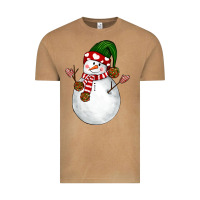 Vintage Camel Snowman Vintage Tee - NancyCooperArtShop