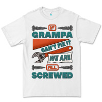 White if grampa can't fix it we are all screwed Premium Tee - Jasminsmagicworld