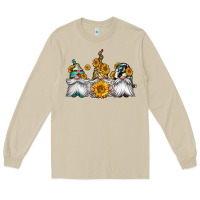 Mushroom western sunflowers gnomes Long Sleeve Tee - Jasminsmagicworld