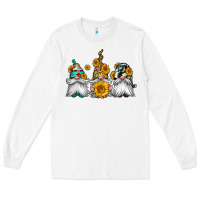White western sunflowers gnomes Long Sleeve Tee - Jasminsmagicworld