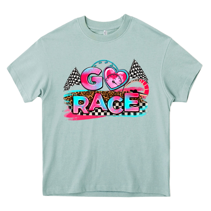 Go Race Heavy Core Tee by AdoDesignShop | Teevron