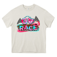 Cream go race Heavy Core Tee - AdoDesignShop