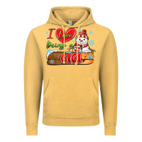Vintage Mustard i love being a gigi Vintage Hoodie - MaliasSmallBusiness
