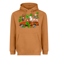 Meerkat St. Patrick's farm animals and truck Heavyweight Hoodie - OliviaCreatesArt